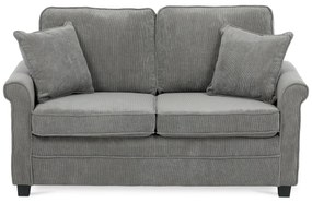 Dvojmiestna pohovka ASB-4170 GREY2, manžestr, sivá