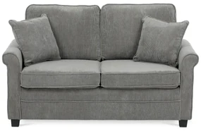 Dvojmiestna pohovka ASB-4170 GREY2, manžestr, sivá