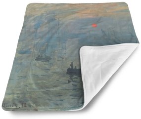 Sablio Deka pre bábätko Impresia, východ slnka - Claude Monet - 80x100 cm
