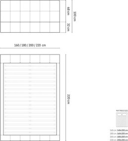 Čierna čalúnená dvojlôžková posteľ s úložným priestorom s roštom 200x200 cm Bellis – Micadoni Home