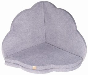 Penová hracia podložka mráčik: svetlosivá