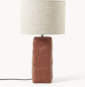 Veľká stolová lampa's betónovým podstavcom Kiri