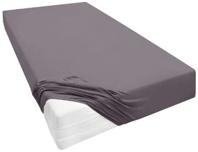 Biberna Napínacia plachta (tmavosivá, 140 – 160 x 200 – 220 cm)  (100251944)