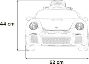Ramiz Vozidlo RUF CTR3 červené