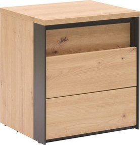 XXXLutz NOČNÝ STOLÍK čierna, dub artisan Voleo - Detské izby - 000589000529