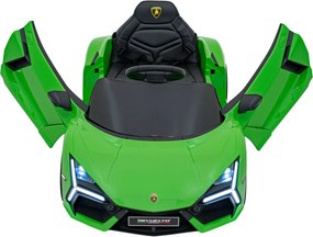 Ramiz Lamborghini Revuelto vozidlo Zelená