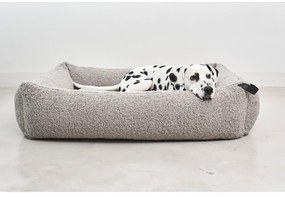 Sivý pelech pre psa z materiálu buklé 71x91 cm Senso Pebble M – MiaCara