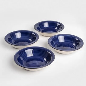 Sada tanierov OBLAN modrá 706660 (4 ks)