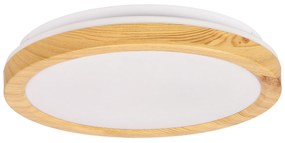 Candellux Stropné svietidlo GANDAVA Stropné svietidlo 18W LEDWhite Wooden 4000K 13-75109