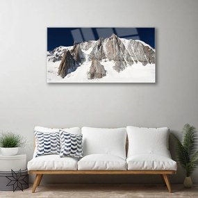 Obraz plexi Zsněžené horské vrcholy 100x50 cm