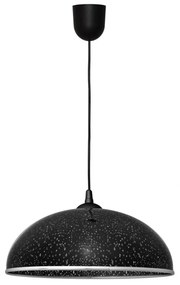 Luster na lanku CIRCLE 1xE27/15W/230V čierna