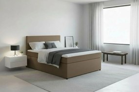 XXXLutz BOXSPRINGOVÁ POSTEĽ, 140/200 cm piesková MID.YOU - Online Only spálne - 000044002907