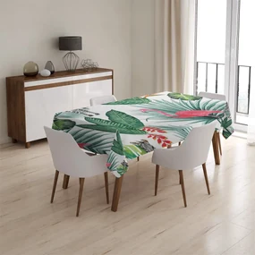 Sablio Obrus Zebra a Plameniak - 145x240 cm