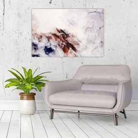 Obraz - Fialový mramor N⁰1 (90x60 cm)
