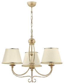 Jupiter 513 - LA-3-E - Luster na reťazi LAURA 3xE27/60W/230V