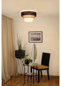 Brilagi -Stropné svietidlo ASPEN LUNETA 1xE27/15W/230V pr. 45 čierna/béžová/krémová