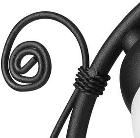 Stolná lampa RETRO II 1xE27/60W/230V čierna