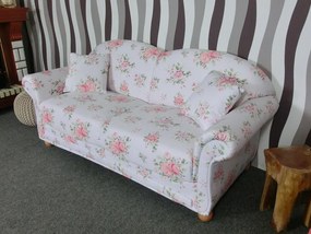 (2194) AURUM kvetinová pohovka 180cm