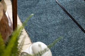 Dywany Łuszczów Kusový koberec Berber 9000 blue - 140x190 cm