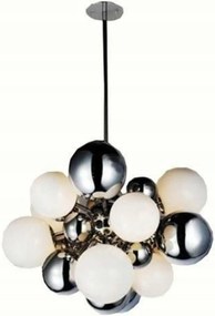 Závesné svietidlo AZzardo Noble AZ0110 G4 10x20W IP20 12V 50cm chrómové