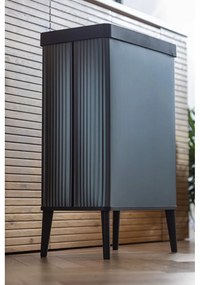 Modrý dotykový odpadkový kôš z recyklovaného plastu 54 l Verto High – Curver