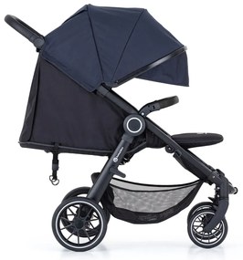 PETITE&MARS kočík športový Street+ RWS black anthracite blue complete