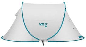 Samorozkladací plážový stan NILS Camp NC3743 - sivý