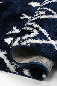 Koberec Boho 590 NAVY BLUE/CREAM rozmery koberec: 120x170 cm