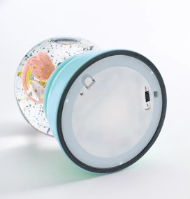 Nočné svetlo v snehovej guli - Jednorožec