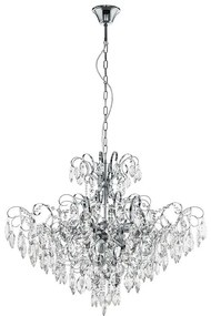 Eglo 39524 - Luster na reťazi FENOULLET 9xE14/25W/230V