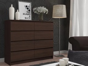 Komoda K140 8SZ CLP wenge