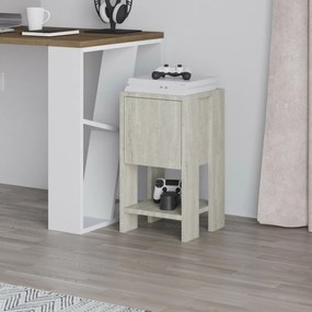 Nočný stolík Ema Travertine