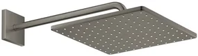 Hlavová sprcha GROHE RAINSHOWER Cube na stenu vrátane sprchového ramená kartáčovaný Hard Graphite 26564AL0