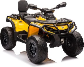 LEAN CARS Štvorkolka Can Am Outlander 4x4 DK-CA005 žltá