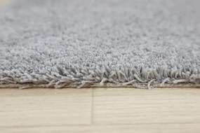 ITC, Metrážny koberec Sweet 74 šedý, na mieru, šíře 4m, šedá, filc, chodba / predsieň