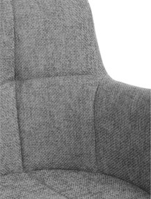 Jedálenská stolička sivá DCH-T1122 GREY2