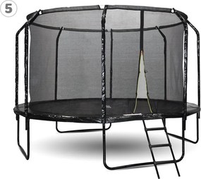 Záhradná trampolína SkyFlyer + rebrík 12FT (366 cm)