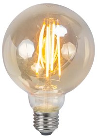 LED žiarovka E27 5W 2200K G95 dymová stmievateľná