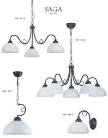 Jupiter 1491 - Luster na reťazi SAGA 5xE27/60W/230V