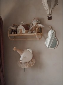 Zrkadlo hruška do detskej izby – akrylové zrkadlo z dreva 23x35 cm