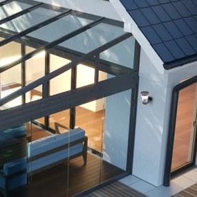 Rabalux 77037 - LED solárne nástenné svietidlo ANGERS LED/3W/3,7V IP54 antracit