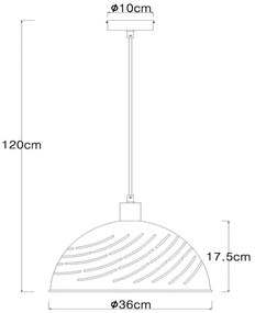 Globo 54660H - Luster na lanku LENNA 1xE27/60W/230V