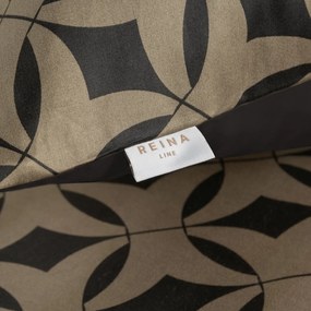MAKOSATÉNOVÉ OBLIEČKY REINA52 200X220 CM, 2 KS 70X80 CM VZOROVANÉ