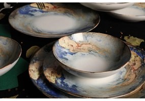 24-dielna súprava porcelánového riadu Güral Porselen Abstract