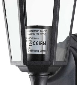 InternetovaZahrada Nástenná lampa Krysante so senzorom