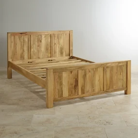 furniture-nabytek.cz - Masívna posteľ 160x200 z dreva mango