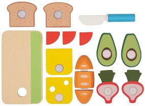 lupilu®  Drevené hračkárske potraviny  (800011298)