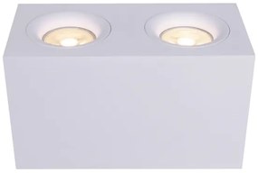 Maytoni C013CL-02W - Bodové svietidlo SLIM 2xGU10/50W/230V biela