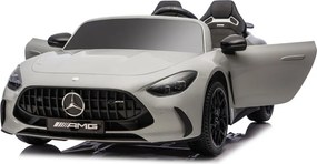 LEAN CARS Elektrické autíčko Mercedes GT63 AMG DK-GT63 24V LCD lakované svetlosivé