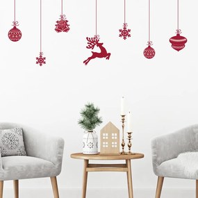 Vianočné samolepky Ambiance Style Scandinave